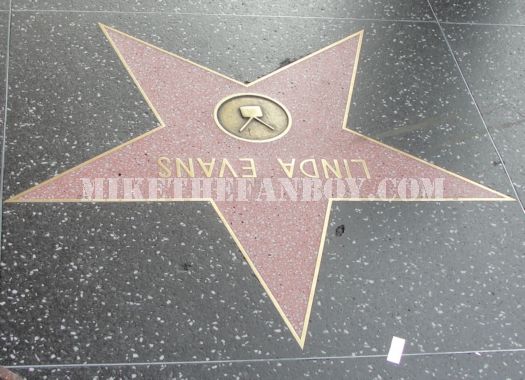 Linda Evans Dynasty star on Hollywood walk of fame