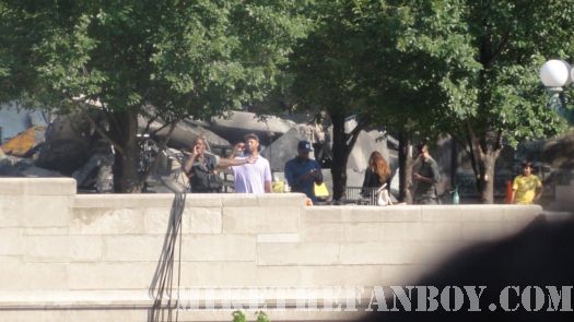 Transformers 3 Shia LaBeouf Josh Duhamel Rare Chicago Shooting On set