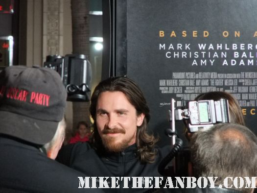 Christian Bale Mark Wahlberg sexy hot shirtless frat boys autograph calvin klein