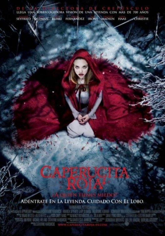 red riding hood foreign movie poster one sheet amanda seyfried rare sexy hot gothic mean girls 