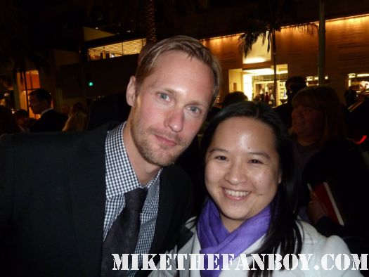 True Blood’s Alexander Skarsgard tom ford mike the fanboy erica rare fan photo hot sexy Eric pam hbo rare paleyfest paley signed autograph