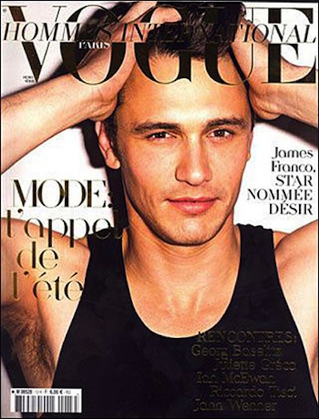 james franco vogue magazine cover homme international sexy hot armpit hair magazine cover rare wife beater