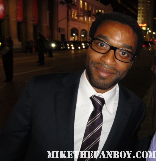 Chiwetel Ejiofor  love actually fan photo signed autograph rare promo thor premiere wold movie serenity joss whedon