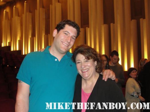Margo Martindale Mags Bennett on the fx series justified with mike the fanboy at the may 24th 2011 q and a at the television academy signed autograph promo poster photo fan friendly dexter rare blu ray dvd