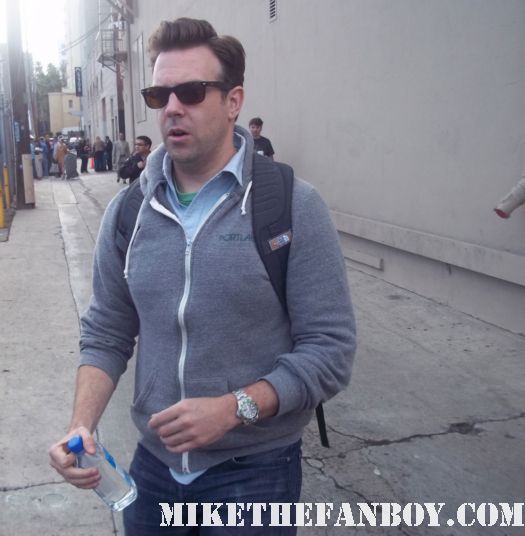 Jason Sudeikis host of the 2011 MTV Movie awards autograph signed promo hot sexy funny saturday night live horrible bosses 30 rock A Good Old Fashioned Orgy hall pass