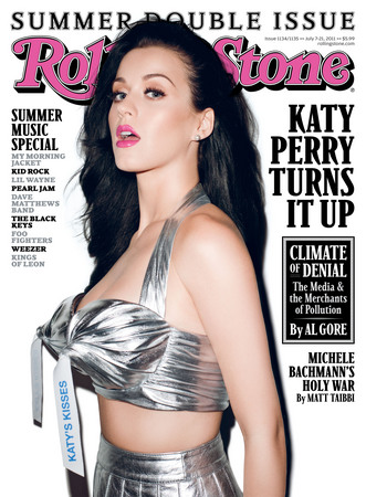 Katy Perry rolling stone magazine sexy hot cover july 2011 hershey's kiss sex rare promo hot and cold tgif photo shoot rare