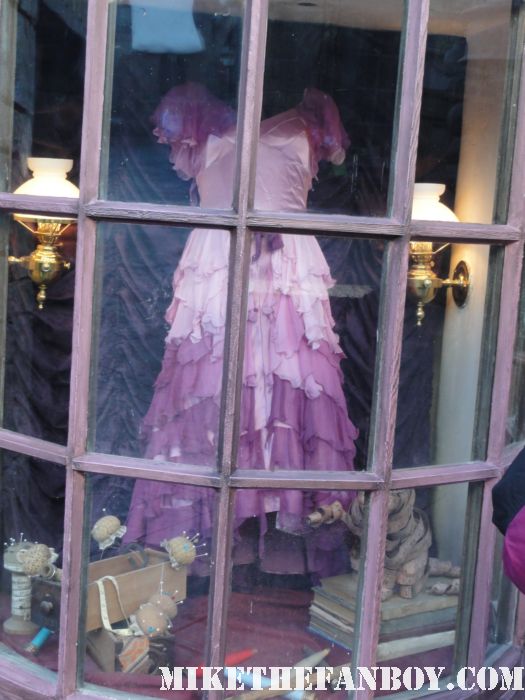 hermoine's yule ball dress at the wizarding world of harry potter at universal studios orlando florida