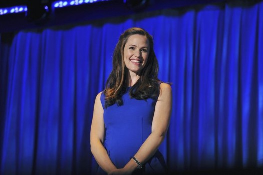 JENNIFER GARNER introducing the The Odd Life of Timothy Green at the d23 2011 disney fan expo convention looks cute as a button rare alias promo 