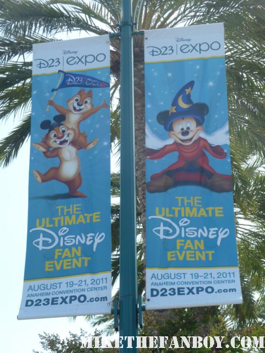 the front of the d23 expo 2011 the annual disney fan event held in anaheim ca rare promo mickey mouse rare 