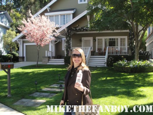 katherine mayfair's house on wisteria lane dana delany rare desperate housewives set visit mike the fanboy