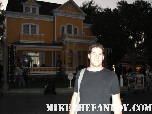 in front of gabby solis house  on wisteria lane the set of desperate housewives set visit rare 