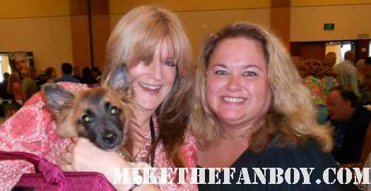 pinky from mike the fanboy's pretty in pink with ms susan olsen cindy brady at the hollywood collector's show signed autograph rare promo