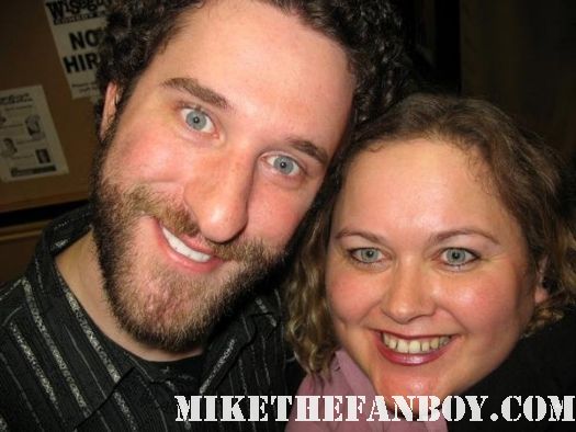pinky from pretty in pinky with saved by the bell star dustin diamond screech from mike the fanboy