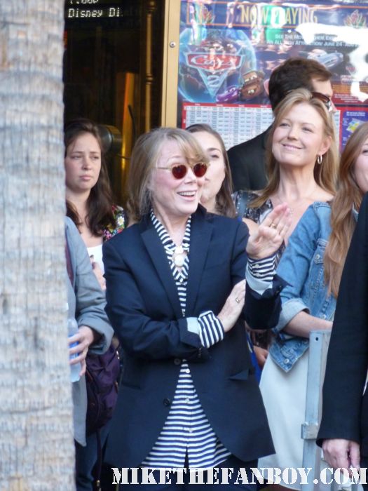 sissy spacek arriving to her walk of fame celebration star ceremony sissy spacek's star ceremony on the hollywood walk of fame promoting the help signed autograph rare promo