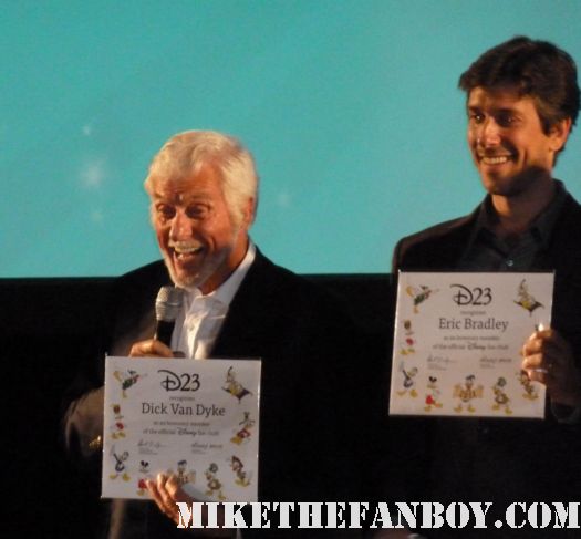 dick van dyke performing at the walt disney fan event at d23 in anaheim rare chitty chitty bang bang