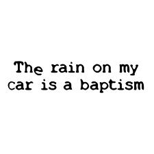 the rain on my car is a baptism quote from say anything say anything... rare promo poster one sheet artwork soundtrack promo poster flat jon cusak ione sky hot