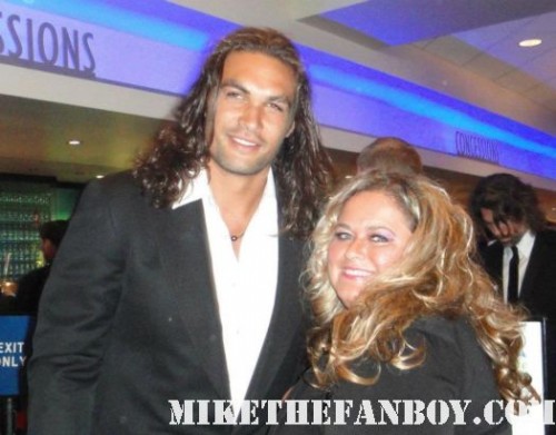 pretty in pinky with jason momoa from Conan the barbarian at the 2011 emmy awards hot sexy rare er