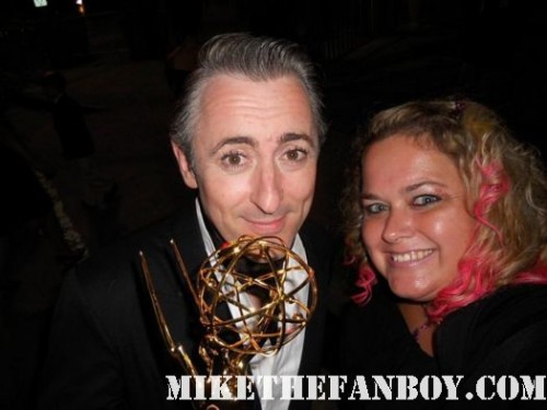 pretty in pinky with alan cumming from the good wife at the 2011 emmy awards hot sexy rare er