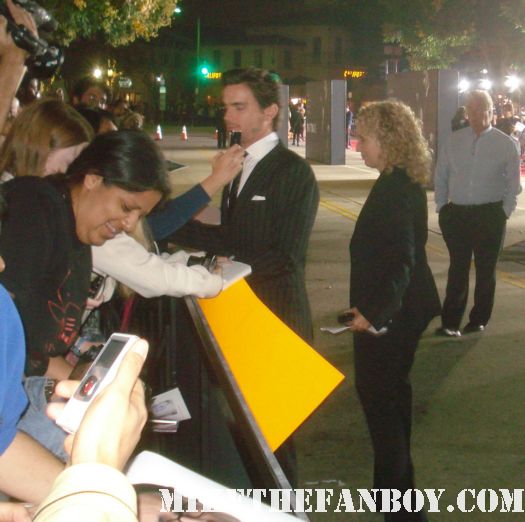 sexy Matt bomer signing autographs autographs for fans at the in time world movie premiere the crowd at the in time world movie premiere anushika stealing cbs pen the crowd at the in time world movie premiere in time car prop in time world movie premiere red carpet with justin timblerlake, amanda seyfried matt bomer johnny galecki hot sexy rare promo