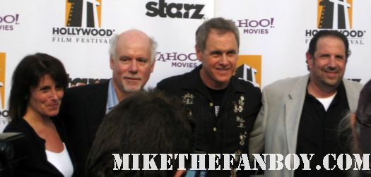 Mark Moses signing autographs for fans at the and they're off movie premiere mad men desperate housewives and they're off... red carpet premiere martin mull laura san giacomo mark moses sean astin rare promo 