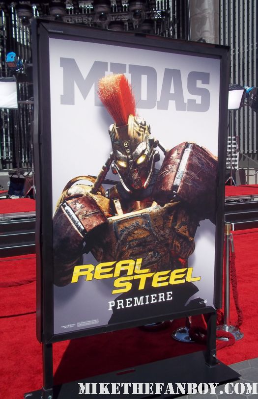 The Real Steel US World Premiere Hugh Jackman Dakota Goyo Evangeline Lilly Anthonie Mackie