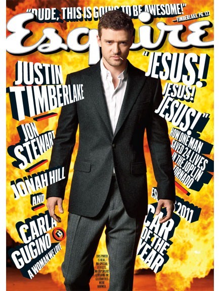 esq-new-justin-cover-1011-xlg Justin Timberlake looking sexy and hot running for his life in a sea of fire in time friends with benefits rare promo sexy photo shoot photoshoot justin timberlake shirtless sweaty abs esquire magazine october 2011 magazine cover