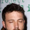 ben affleck with his eyes closed on the red carpet at sundance looking crazy not sexy