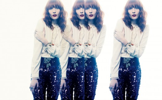 florence and the machine star florence welch striking sexy photoshoot photo shoot for Interview magazine october 2011 what the water gave me cover