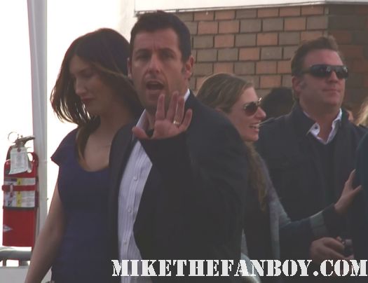 adam sandler arriving to the jack and jill world movie premiere the red carpet at the adam sandler supposed comedy jack and jill world movie premiere rare hot sexy david spade katie holmes promo