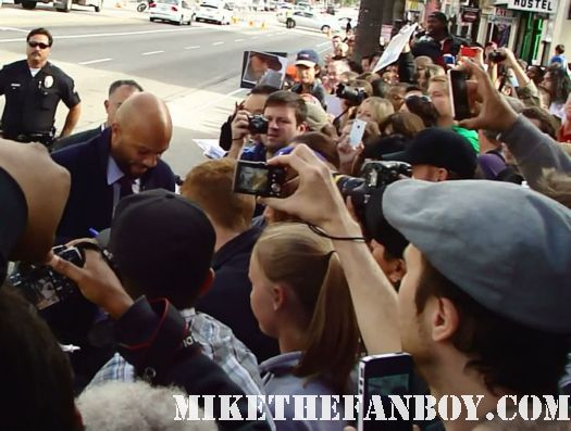 common signing autographs at the The Happy Feet Two World Movie Premiere! Pink... Or P!NK ! Robin Williams! Sofia Vergara! Hank Azaria! Elijah Wood!