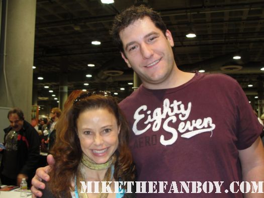 mike the fanboy with national lampoon's vacation star dana barron the original audrey
