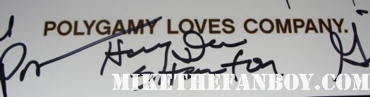 big love cast signed autograph promo poster harry dean stanton bill paxton ginnifer goodwin rare autograph promo hot rare