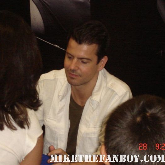the new kids on the block cd signing at the burbank best buy store signed autograph nkotb jordan knight joey mcintyre danny wood jon knight donny wahlberg
