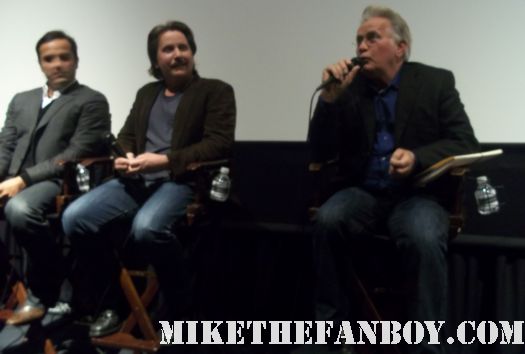 martin sheen and emilio estevez make a personal appearance to meet fans and screen The Way their new film at the landmark in los angeles