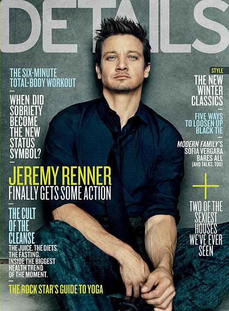 jeremy-renner-details-magazine-cover- hot and sexy ghost protocol avengers star sexy magazine cover rare jeremy renner promo sex stick damn fine gay