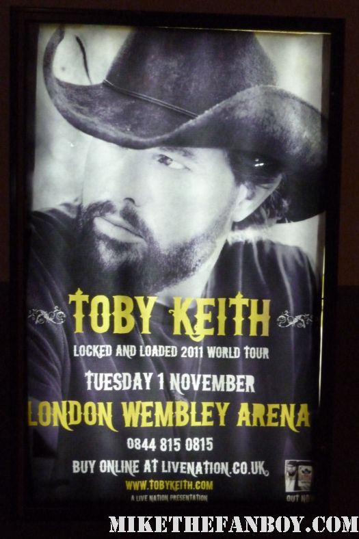 toby keith live in concert wembly arena london november 1st 2011 rare hot sexy toby keith rare country music london rare promo ho