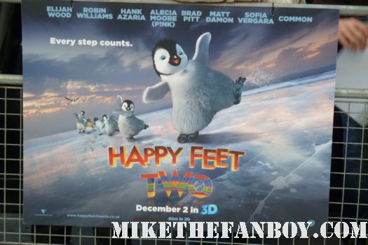 Happy Feet Two United Kingdom Premiere! With Comedy Master Robin Williams! Elijah Wood! and More!