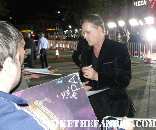 ray liotta signs autographs for fans at the wanderlust movie premiere in westwood goodfellas rare hot sexy