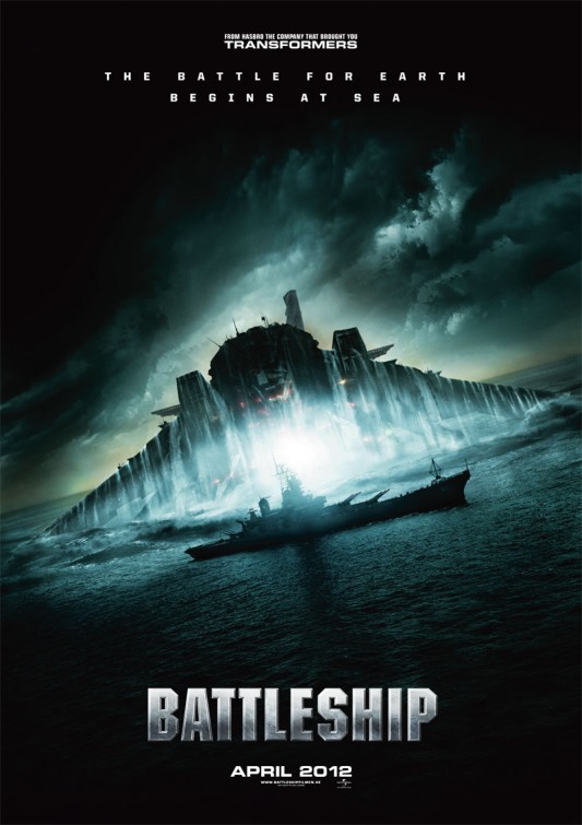 battleship_ver3 battleship rare teaser poster one sheet taylor kitsch alexander skarsgard rare promo movie poster transformers