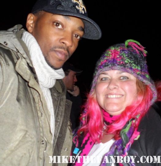 anthony mackie from the hurt locker posing with pretty in pinky at the sundance film festival 2012 hot sexy