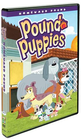 Pound Puppies: Homeward pound dvd cover art rare promo dvd press still icon jpg rare shout factory hasbro
