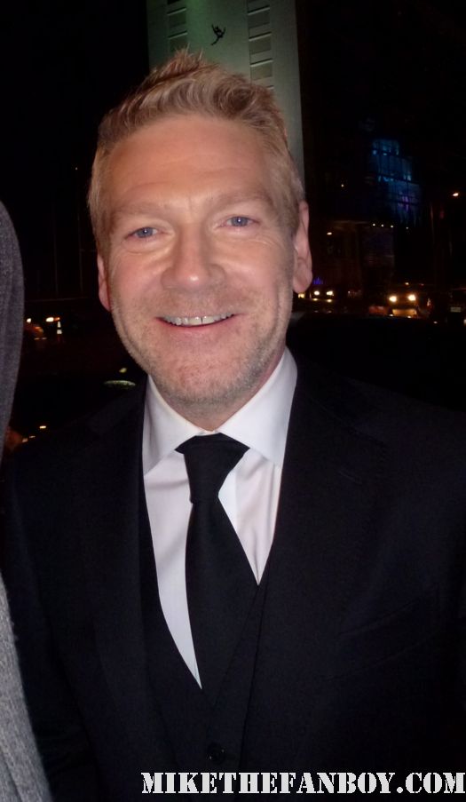 kenneth branagh signing autographs for fans at the indie spirit awards and posing for fan photos