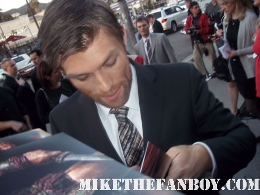 liam McIntyre sexy hot  arriving and signing autographs at the starz premiere of magic city at the DGA hot sexy spartacus vengeance star shirtless naked hot sexy photo shoot