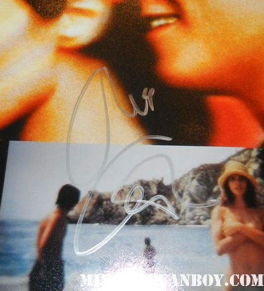 Gael García Bernal  signed autograph y tu mama tambian promo mini movie poster hot sexy film spanish