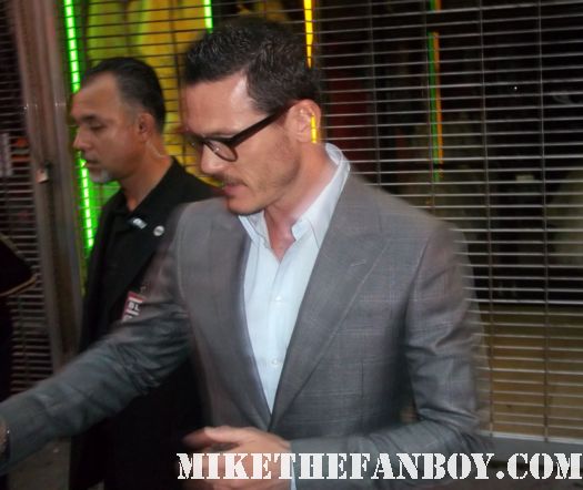 sexy luke evans signs autographs for fans at the raven world movie premiere the raven world movie premiere in los angeles with john cusack alive eve luke evans autographs photos and more marquee