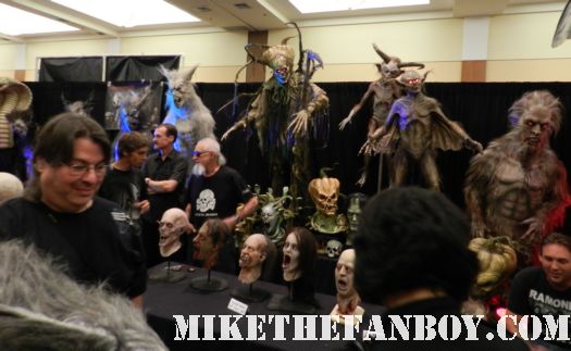 creatures and demons at monsterpalooza 2012 convention floor rare promo species demon rare promo