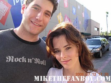 Mike the fanboy meeting party girl star parker posey after a talk show taping rare superman returns best in show a mighty wind