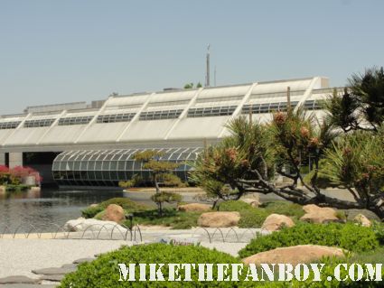 the administration building from the Donald Tillman Japanese Gardens in van nuys california the filming location of Starfleet academy from Star Trek The Next generation star trek deep space nine