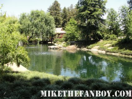 alias and star trek filming locations at the  Donald Tillman Japanese Gardens in van nuys california the filming location of Starfleet academy from Star Trek The Next generation star trek deep space nine