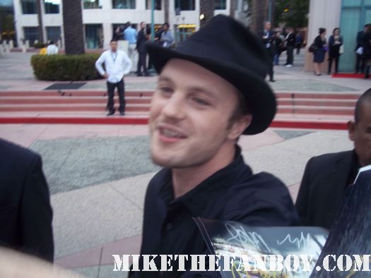 boardwalk empire star michael pitt signing autographs for fans at the television academy event in north hollywood fargo star rare promo hot